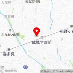 タイムズ 成城西口の地図