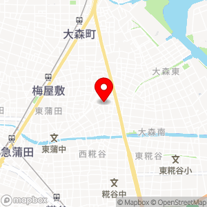 ファミリーマート 大田北糀谷一丁目店の地図