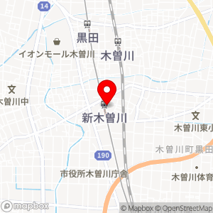 名鉄協商パーキング 新木曽川駅前第2の地図
