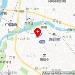 ファミリーマート 岡崎久後崎町店の地図