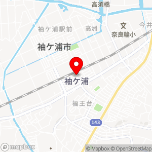 三井のリパーク 袖ヶ浦駅前の地図