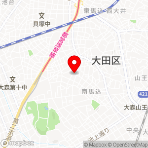 エコロパーク 南馬込第2の地図