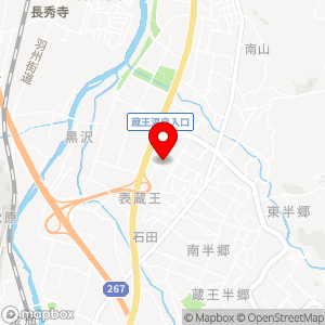 やまがた蔵王の地図