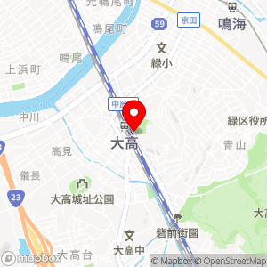 タイムズ 大高駅東の地図