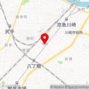 コインパーク メインステージ川崎VIエグザの地図