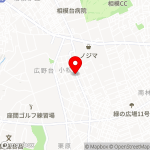 ナビパーク 小松原第1の地図