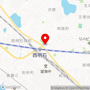 ローソンストア100 明石小久保店の地図