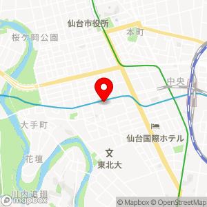 ファミリーマート 青葉通一番町店の地図