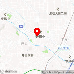 ナビパーク 井田第1の地図