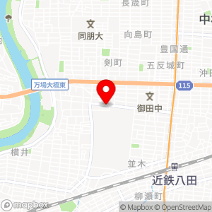 名鉄協商パーキング 岩塚町の地図