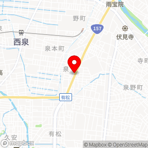 ローソン 金沢泉店の地図