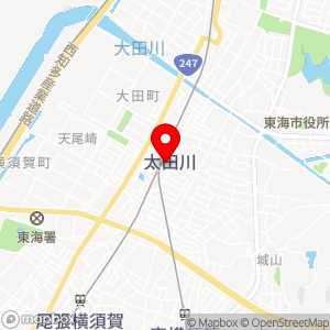 名鉄協商パーキング 太田川駅南の地図