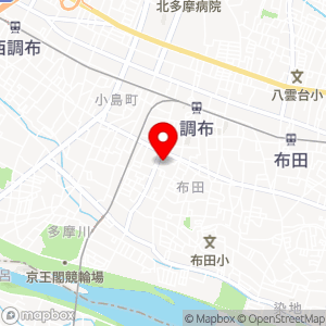 小田急パーキング 調布小島町第1の地図