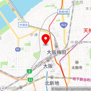 三井のリパーク 大阪駅北第2の地図