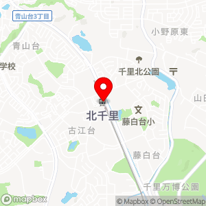アズナス 北千里2号の地図
