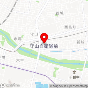 名鉄協商パーキング 守山自衛隊南の地図