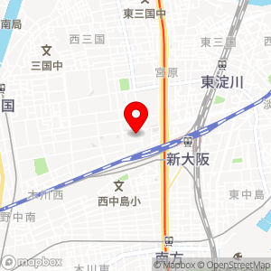 ファミリーマート 新大阪駅北口店の地図