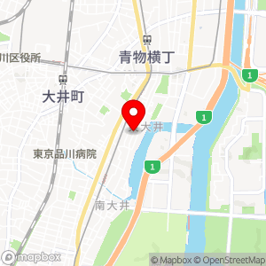 ピエロ 東大井店の地図