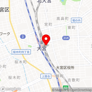 ユアー・パーキング 大宮駅前第1の地図