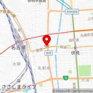 ファミリーマート 名駅柳橋店の地図
