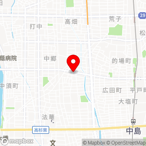 名鉄協商パーキング 中郷5丁目の地図