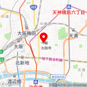 タイムズ 太融寺の地図