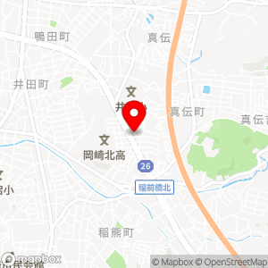 三河屋 稲熊店の地図