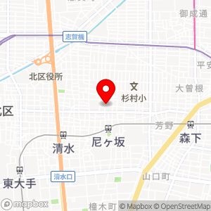 名鉄協商パーキング 大杉3丁目の地図