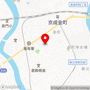 コモディイイダ 金町店の地図
