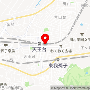 タイムズ 天王台駅南口の地図