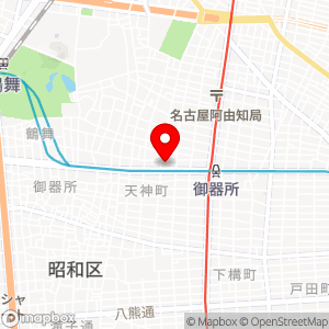 セブン-イレブン 名古屋御器所通2丁目店の地図