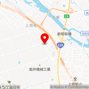 ローソン 上依知店の地図