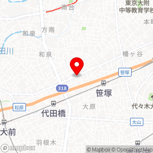 エコロパーク 渋谷笹塚第1の地図