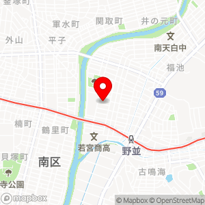 名鉄協商パーキング 井の森町の地図