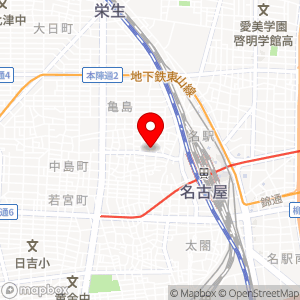 名鉄協商パーキング 則武第3の地図