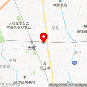 ローソン 大和南一丁目店の地図