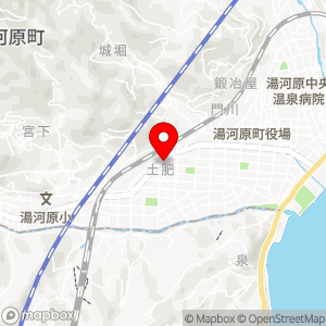 小田原百貨店 湯河原店の地図