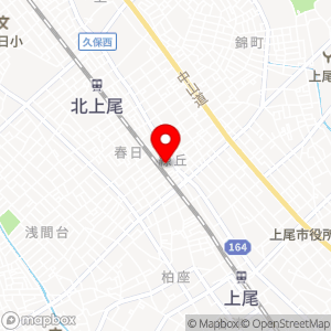 スーパーバリュー 上尾緑丘店の地図