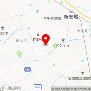 フィール 新安城店の地図