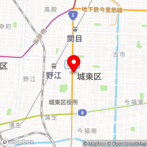 ファミリーマート 関目一丁目店の地図