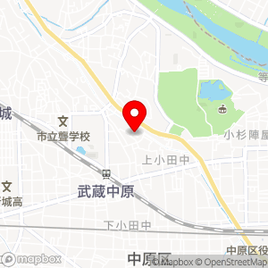 三井のリパーク 川崎上小田中耐火市営住宅の地図