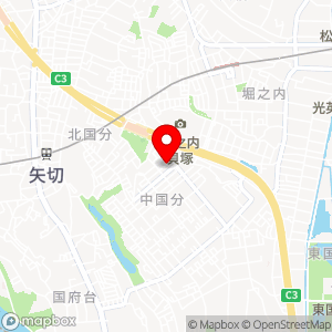 ナビパーク 中国分第3の地図