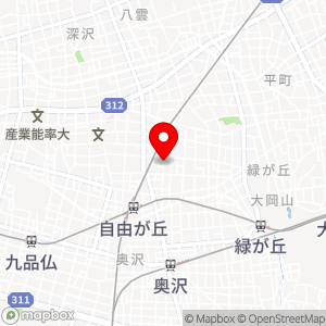 三井のリパーク 自由が丘1丁目第3の地図