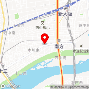 セブン-イレブン 大阪西中島2丁目店の地図