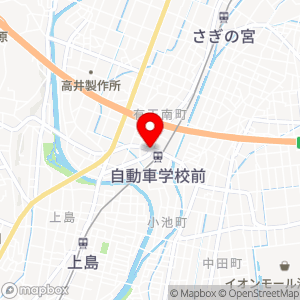 遠鉄自動車学校前駅　西第２パーキングの地図
