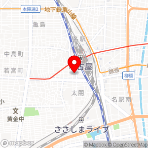 名鉄協商パーキング 椿町第3の地図
