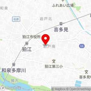 タイムズ 狛江東和泉の地図