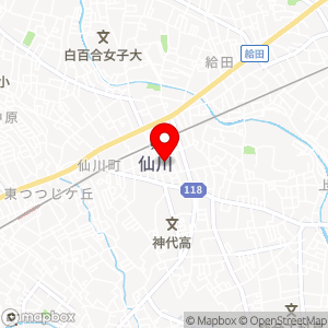 クイーンズ伊勢丹 仙川店の地図