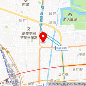 名鉄協商パーキング 幅下2丁目の地図