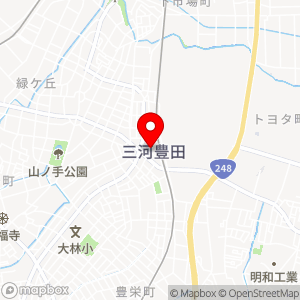 三井のリパーク 三河豊田駅前の地図